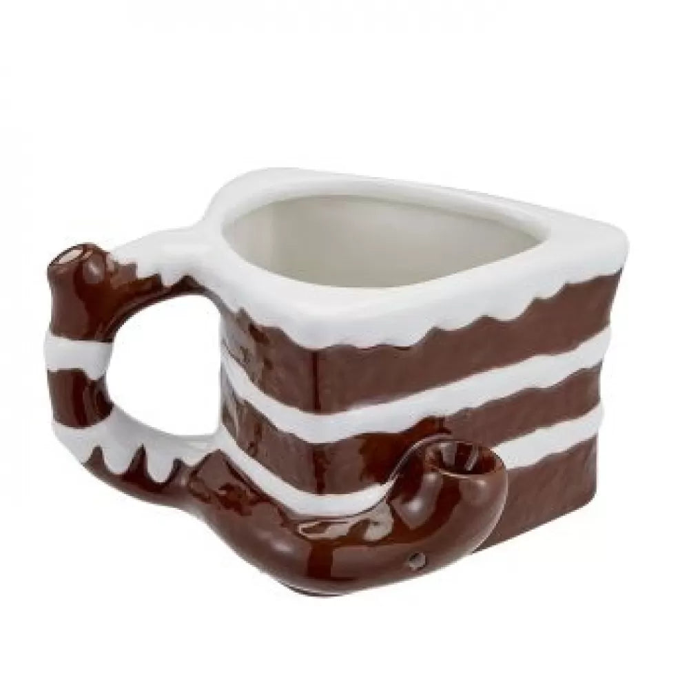 Chocolate Cake Mug Hand Pipe