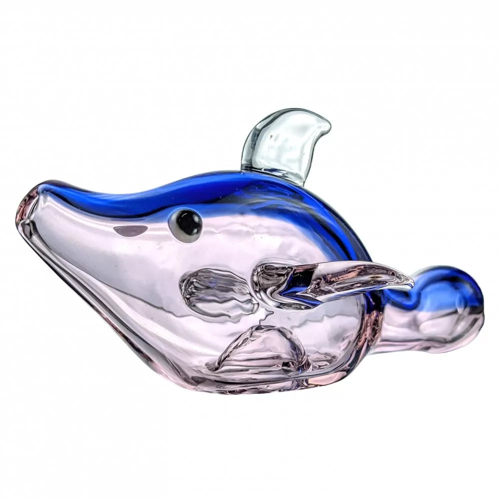 4.5" Aquatic Elegance Fish Shape Hand Pipe