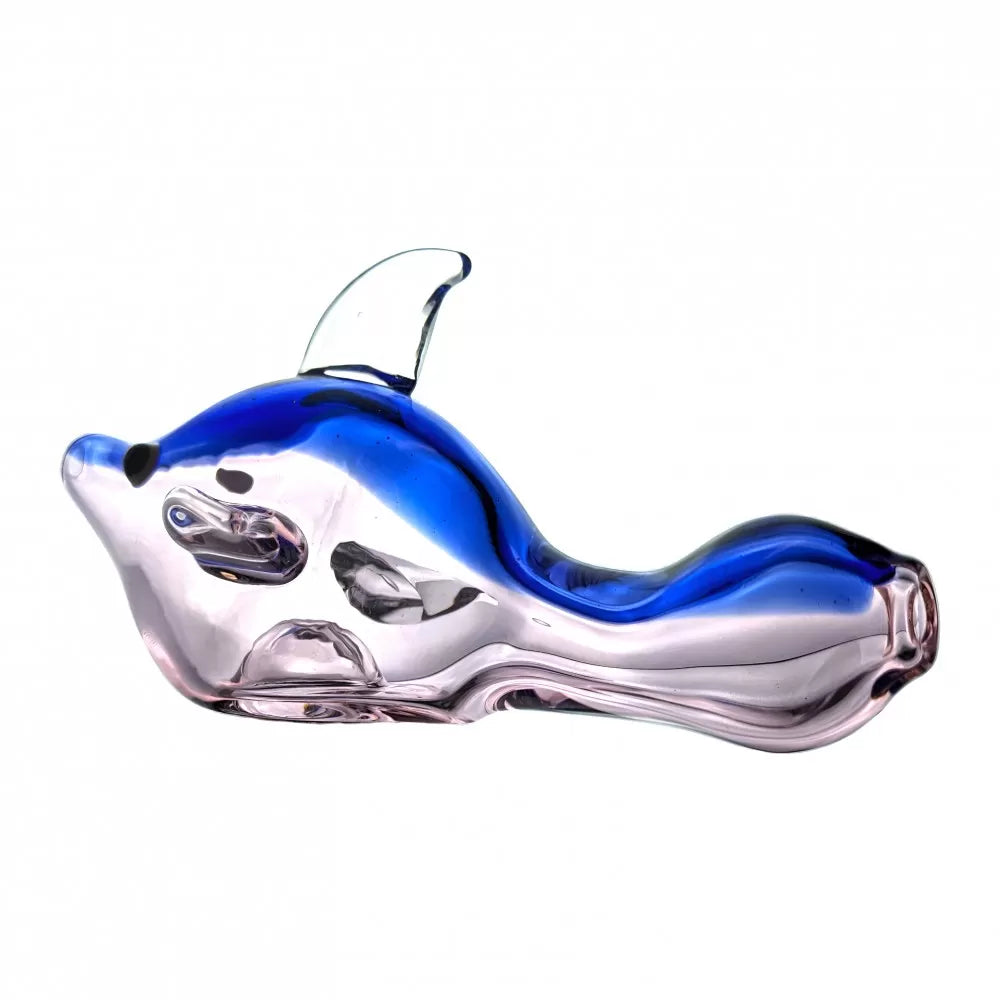 4.5" Aquatic Elegance Fish Shape Hand Pipe