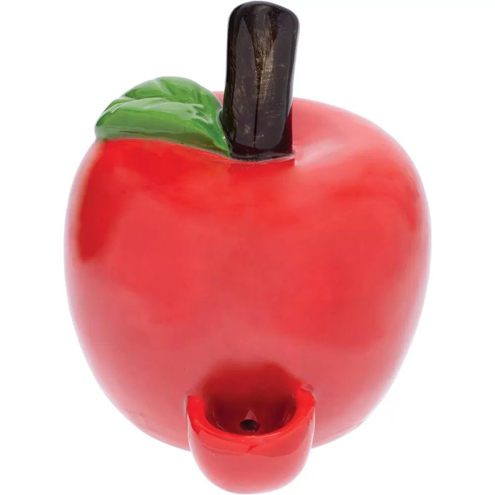 Wacky Bowlz Large Apple Ceramic Hand Pipe